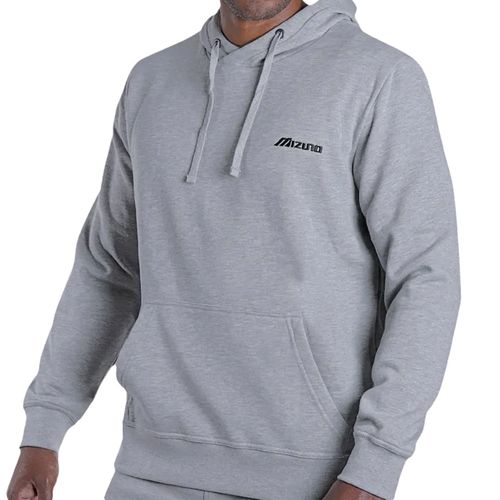 Moletom Masculino Mizuno Soft II Cinza