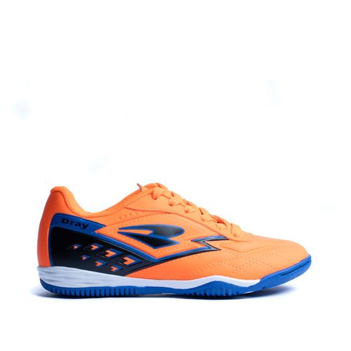 Chuteira Futsal Infantil Dray Topfly Laranja/Preto