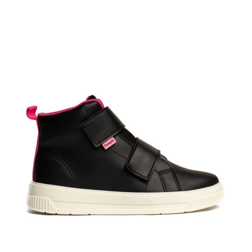 Tênis Infantil Pampili Up Menina Preto/Pink