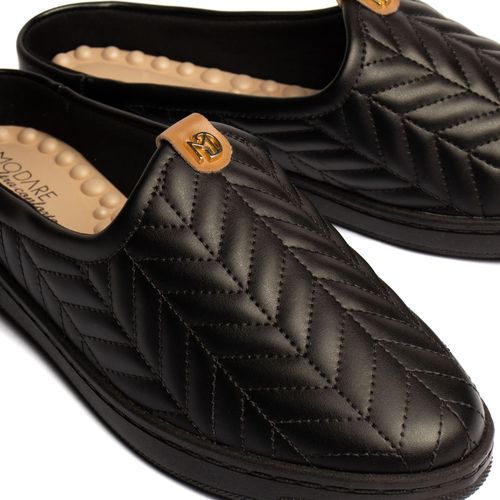 Mule Feminino Modare Matelassê Preto
