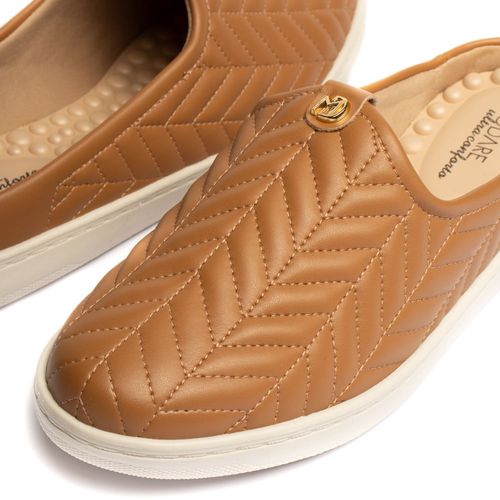 Mule Feminino Modare Matelassê Caramelo
