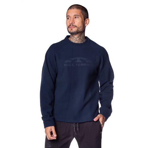 Blusão Masculino Bull Terrier Raglan Marinho
