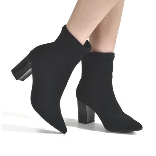 Bota Feminina Via Marte Skinny Boot Preto