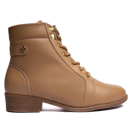 Coturno Feminino Modare Microfuros Caramelo