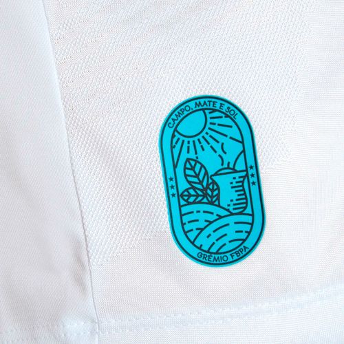 Camisa Feminina Umbro Grêmio Oficial 2 2024 Torcedora Branco