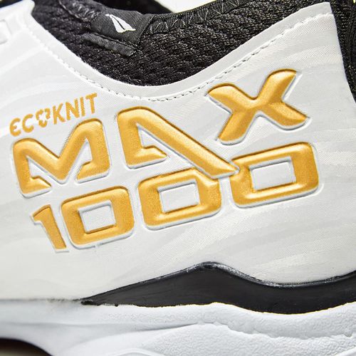 Chuteira Futsal Penalty Max 1000 Ecoknit Branco/preto