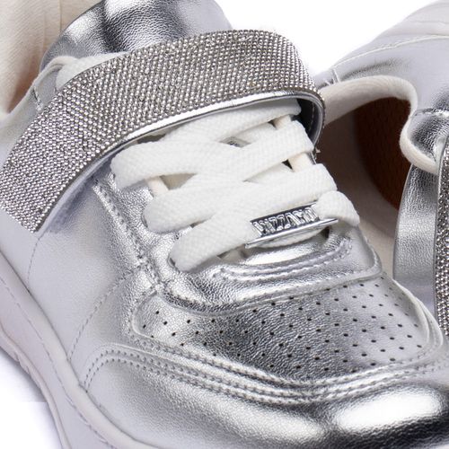 Tênis Feminino Vizzano Metalizado Prata