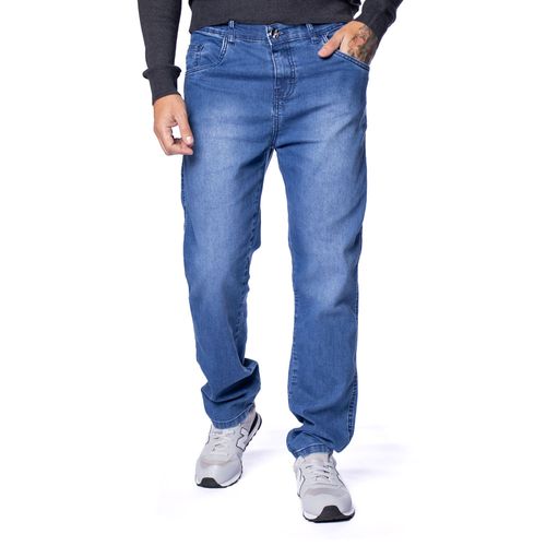 Calça Jeans Masculina Ice Preston Reta Azul