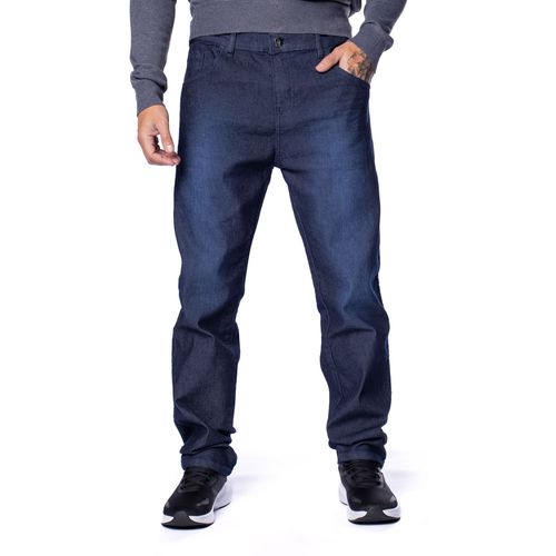 Calça Jeans Masculina Ice Preston Reta Azul Escuro