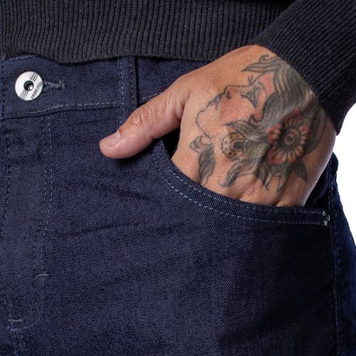 Calça Jeans Masculina Ice Preston Reta Azul Escuro