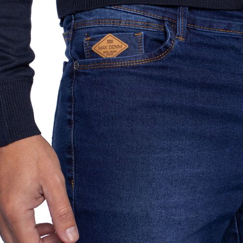 Calça Jeans Masculina Max Denim Slim Azul