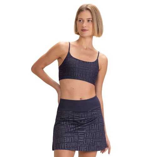 Top Feminino Live Sense Pro Preto Elipse