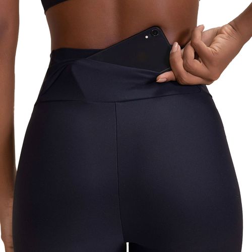 Legging Feminina Live Fusô Icon Neo Preto Onyx