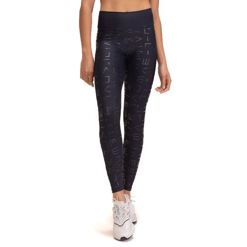 Legging Feminina Live Icon Hydefit Preto Onyx
