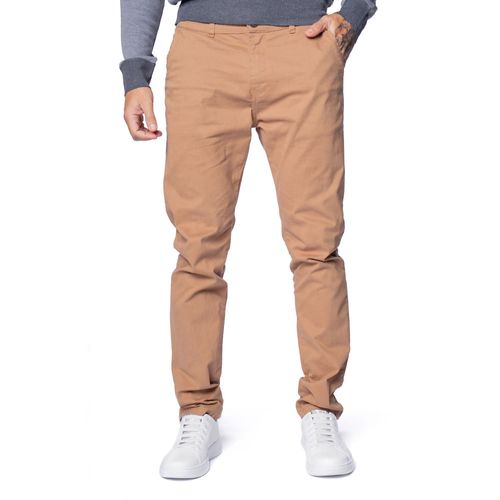 Calça de Sarja Masculina Dixie Slim Chino Caramelo