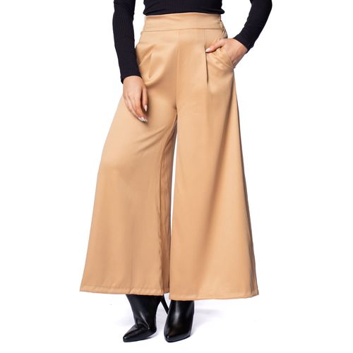 Calça Feminina Eagle Rose Pantalona Caramelo