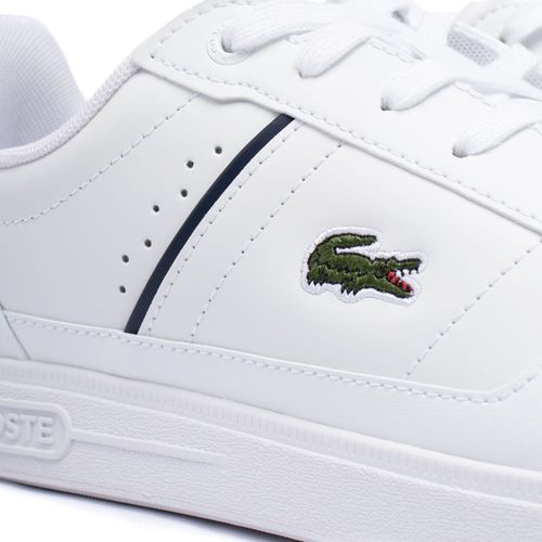 Tênis Masculino Lacoste Europa Pro Branco/marinho