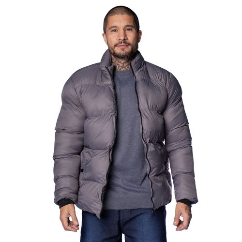 Jaqueta Masculina Sea Surf Puffer Cinza Escuro