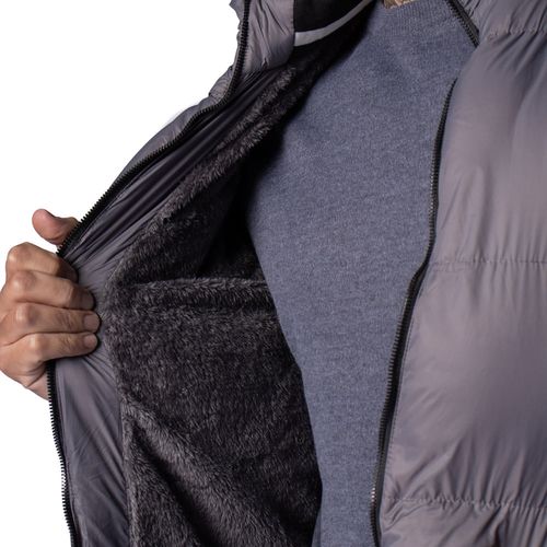 Jaqueta Masculina Sea Surf Puffer Cinza Escuro