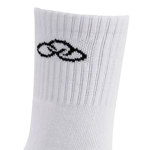 Kit 3 Pares de Meia Feminina Olympikus Cano Médio Branco