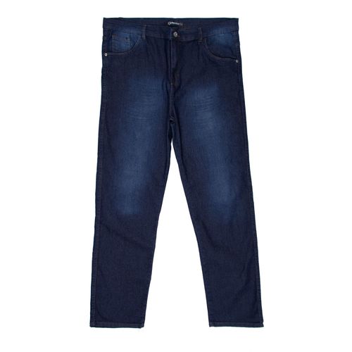 Calça Jeans Masculina Ice Preston Plus Size Reta Azul Escuro