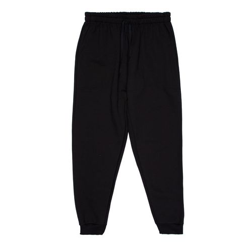 Calça de Moletom Masculina Desayner Plus Size Jogger Preto