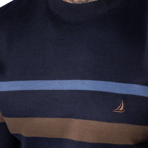 Suéter Masculino Balboa Listras Marinho