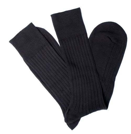 Meia Masculina Selene Cano Longo Preto