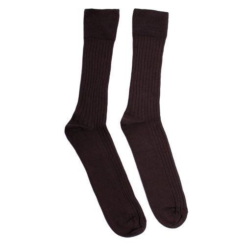 Meia Masculina Selene Cano Longo Café