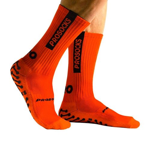 Meia de Futebol ProSocks UltraGrip Laranja