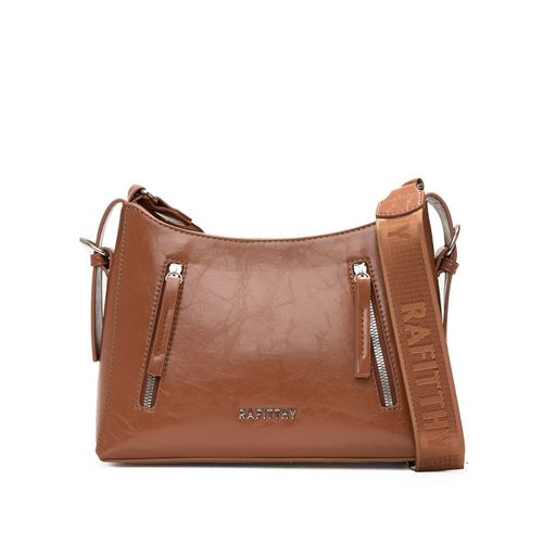 Bolsa Feminina Rafitthy Transversal Marrom