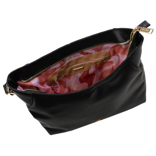 Bolsa Feminina Rafitthy Baguete Grande Preto