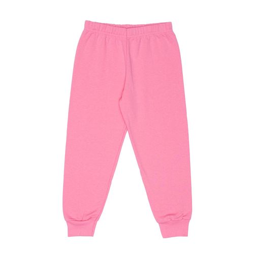 Calça de Moletom Infantil Pitiska Lisa Rosa