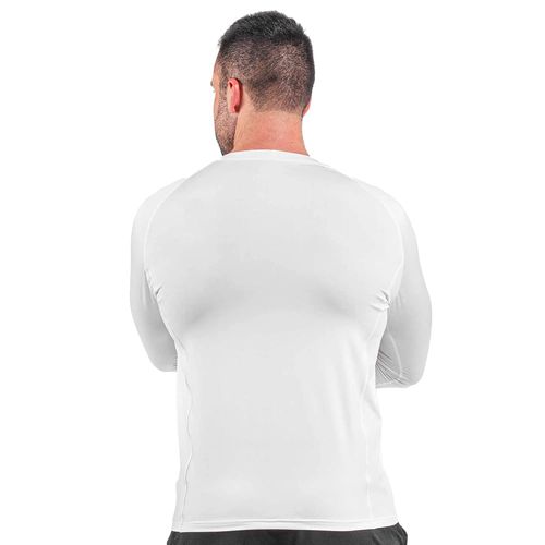 Camiseta Térmica Unissex Poker Skin Básica 4 Branco