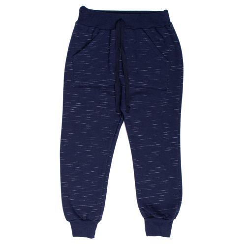 Calça de Moletom Infantil Menino Rechsul Bolso Marinho