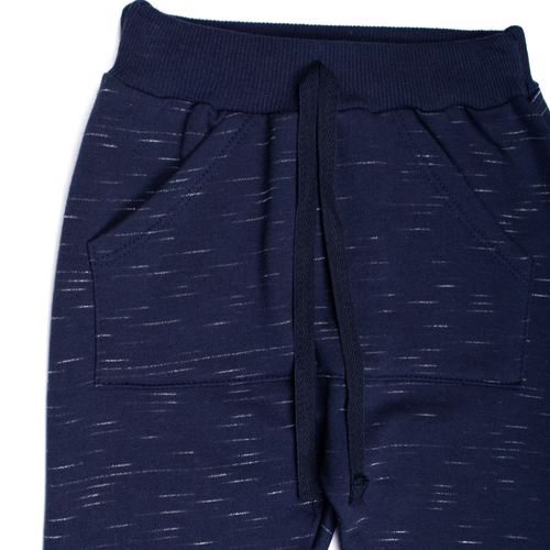 Calça de Moletom Infantil Menino Rechsul Bolso Marinho