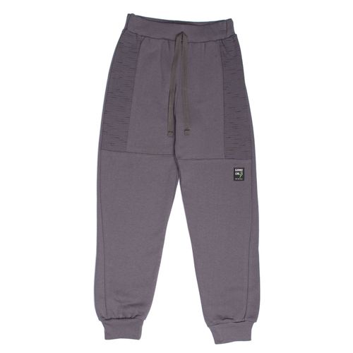 Calça de Moletom Infantil Menino Rechsul Game On Cinza