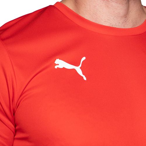 Camiseta Masculina Puma Jersey Active Vermelho/branco