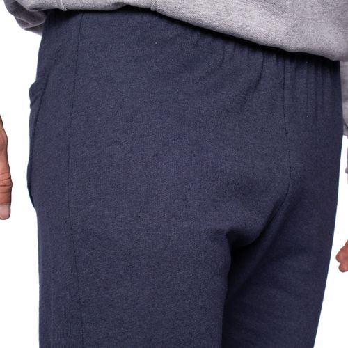 Calça Masculina Desayner Moletom Básica Lisa Marinho