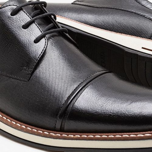 Sapato Masculino Democrata Metropolitan Oliver Marrom Escuro