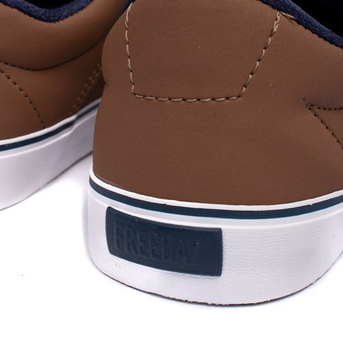 Tênis Masculino Freeday Flip Eco Marrom
