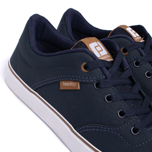 Tênis Masculino Freeday Flip Eco Marinho/branco