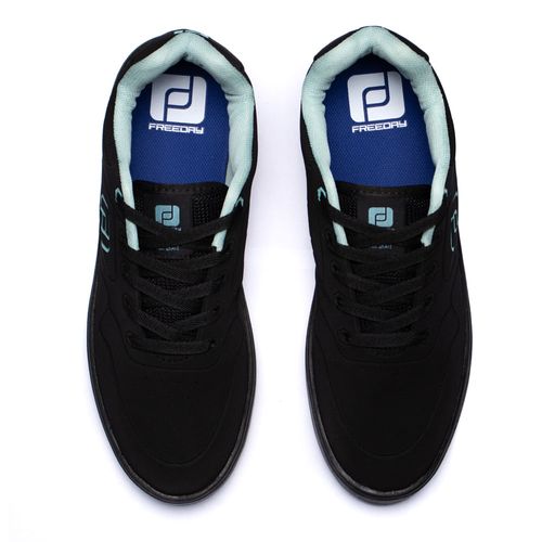 Tênis Masculino Freeday Beat Ecosole Preto/azul