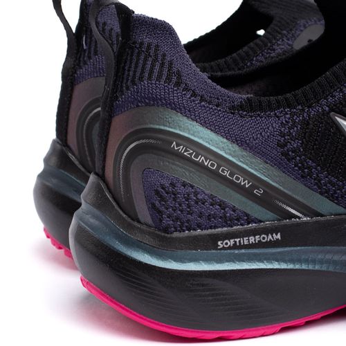 Tênis Feminino Mizuno Glow 2 Preto
