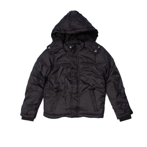 Jaqueta Puffer Infantil Sea Surf Preto