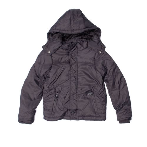 Jaqueta Puffer Infantil Sea Surf Cinza Escuro