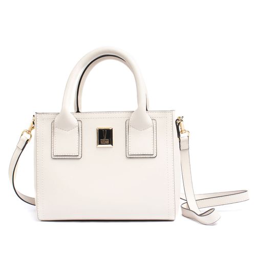 Bolsa Feminina Vizzano Napa Tote Pequena Off White