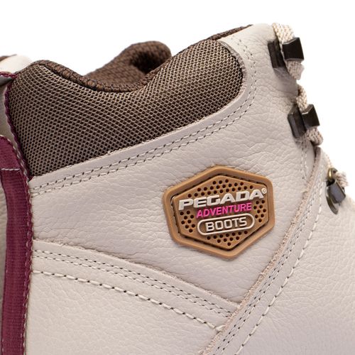Bota Feminina Pegada Trail Bege Claro
