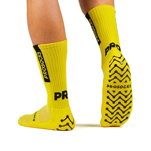 Meia de Futebol ProSocks Ultra Grip Amarelo