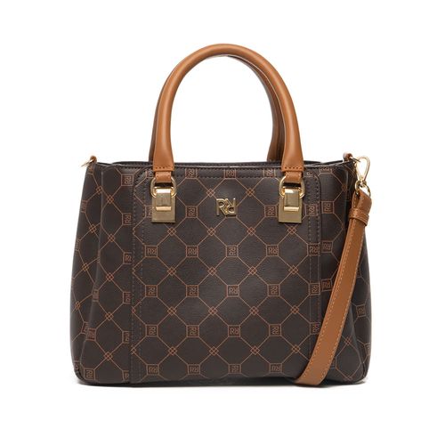 Bolsa Feminina Rafitthy Transversal e Tiracolo Marrom
